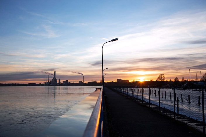 V&auml;ster&aring;s harbour, Sweden